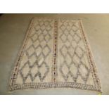Vintage Moroccan carpet 2.5 x 1.93