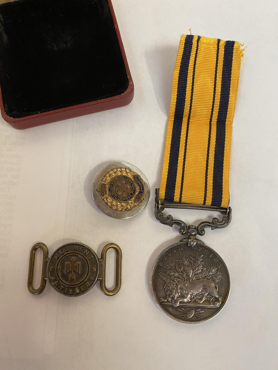 Victorian South Africa war medal and a ribbon and bar. 1879, Corpl T. Angell 99th Foot. & Royal - Image 16 of 18