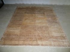 Square shape contemporary carpet, 2.6 x 2.47m