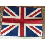 Modern rug, red, white & blue Union Jack 120x160cm