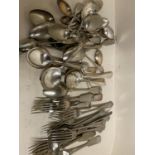 Quantity of Assorted flatware