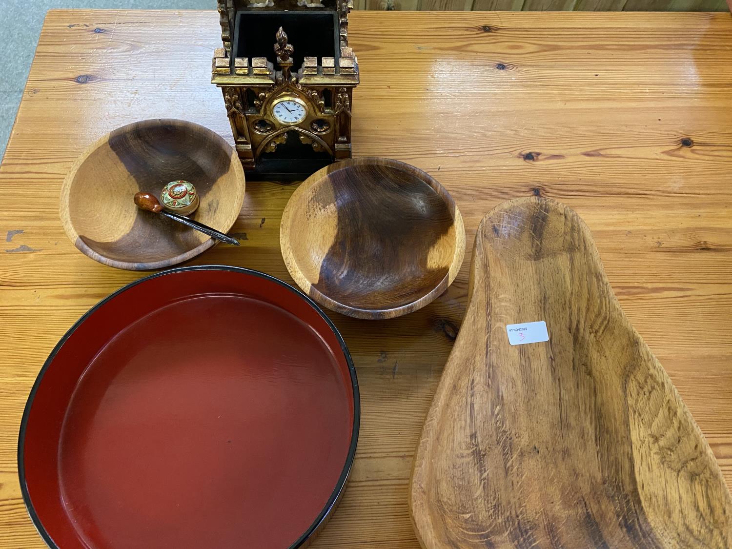 Quantity of wooden bowls and serving spoons etc (Condition: all from house clearance so all with - Image 7 of 7