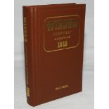 Wisden Cricketers' Almanack 1946. Willows hardback reprint (2012) with gilt lettering. Limited