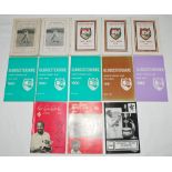 Gloucestershire C.C.C. Year Books for 1949, 1950, 1954, 1958, 1959, 1980 (3 copies), 1981 and