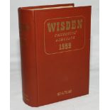 Wisden Cricketers' Almanack 1959. Original hardback. Excellent condition with gilt titles bright -