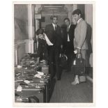 Pakistan tour to England 1971. Excellent original mono press photograph of the arrival of the