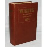 Wisden Cricketers' Almanack 1939. 76th edition. Original hardback. Minor wear to head of spine paper