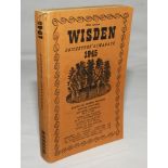 Wisden Cricketers' Almanack 1945. 82nd Edition. Original limp cloth covers. Only 6500 paper copies