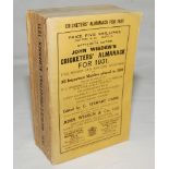 Wisden Cricketers' Almanack 1931. 68th edition. Original paper wrappers. Some minor wear with slight