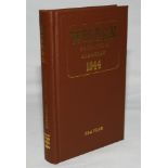 Wisden Cricketers' Almanack 1944. Willows hardback reprint (2000) with gilt lettering. Limited