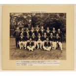 Australian tour of England 1938. Impressive official mono team photograph of the Australian
