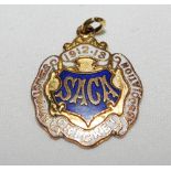 Early South Australia Cricket Association membership medal for 1912-13. Number 762 to back. G/VG -