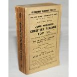 Wisden Cricketers' Almanack 1911. 48th edition. Original paper wrappers. Minor age toning to