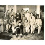 Indian tour of England 1946. Original press photograph of, what appears to be, members of the Indian