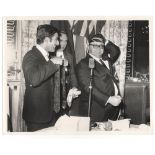 India tour to England 1967. Original mono press photograph taken at the Lord's Taverners luncheon