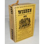 Wisden Cricketers' Almanack 1939. 76th edition. Original cloth covers. Odd minor faults otherwise in