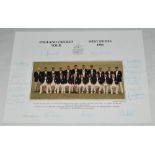 'England Cricket Tour. West Indies 1994'. Official colour photograph of the touring party seated and