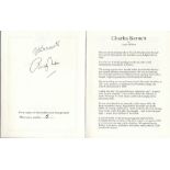 'Charles Barnett'. Andy Wilson. Richard Walsh Books, Somerset 1991. Limited edition no. 5/40. Signed