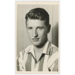 Gerald Thomas Francis 'Gerry' Summers. West Bromwich Albion 1950s. Mono plain back real photograph