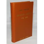 Wisden Cricketers' Almanack 1888. Willows softback reprint (1989) in light brown hardback covers