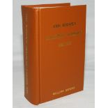 Wisden Cricketers' Almanack 1932. Willows softback reprint (2009) in light brown hardback covers