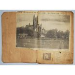 Australia tour to England 1938. A large scrap album comprising a comprehensive collection of