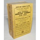 Wisden Cricketers' Almanack 1929. 66th edition. Original paper wrappers. Very slight breaking to