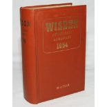 Wisden Cricketers' Almanack 1954. Original hardback. Very minor wear to boards and spine paper