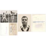 West Indies 1950s/1960s. A selection of original mono press photographs featuring West Indies