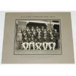 'Bodyline'. 'M.C.C. Team- Australian Tour- 1932-33'. Large and impressive official mono photograph