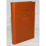 Wisden Cricketers' Almanack 1885. Willows softback reprint (1983) in light brown hardback covers