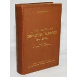 Wisden Cricketers' Almanack 1903. 40th edition. Original hardback. Light wear to boards,