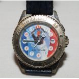 World Cup 1958. 'Just Fontaine. World Record 13 goals 1958-1998' commemorative wrist watch presented
