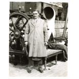 Walter Reginald Hammond. Gloucestershire & England 1920-1951. Mono press photograph of Wally Hammond