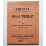 Frank Woolley. Flicker book. 'Pull to Leg and Forcing shot, off the Back Foot, to the Off' and '