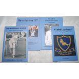 Sussex cricket. Four signed limited edition biographies and histories published by the Sussex