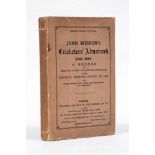 Wisden Cricketers' Almanack 1886. 23rd edition. Original paper wrappers. Slight age toning to