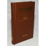 Wisden Cricketers' Almanack 1944. Willows hardback reprint (2000) with gilt lettering. Limited