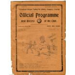 Tottenham Hotspur. Season 1920/1921. London Combination plus reserve team friendly matches. Thirteen