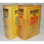 Wisden Cricketers' Almanack 1966 and 1967. Original hardbacks with dustwrapper. The 1966 edition