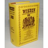 Wisden Cricketers' Almanack 1980. Original hardback with original and replacement dustwrapper.