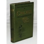 'Cricket. A Popular Handbook of the Game'. G.A. Hutchison. 'The Boy's Own Bookshelf III', The