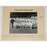International Wanderers tour to South Africa March-April 1976. Official mono photograph of the