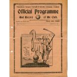 Tottenham Hotspur. Season 1936/1937. English League Division II. Almost complete run of twenty