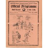 Tottenham Hotspur. Season 1938/1939. English League Division II. Almost complete run of twenty three