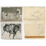 West Indies tour to Australia 1960/61. 'Tied Test' series. Original mono press photograph taken