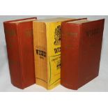 Wisden Cricketers' Almanack 1962, 1963 and 1964. The 1962 and 1964 are original hardback editions,