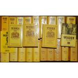 Wisden Cricketers' Almanack 1979, 1980, 1989 to 1993, 1996, 1997, 1999, 2001 to 2009, 2013 and 2014.