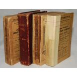 Wisden Cricketers' Almanack 1902, 1903, 1904 and 1908. 39th, 40th, 41st & 45th editions. The 1902