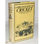 'A Bibliography of Cricket'. E.W. Padwick. London 1977. First Edition with good dustwrapper. Only